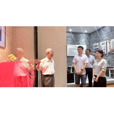中国人民大学调研组旅行新利体育luck18·倪东方艺术博物馆